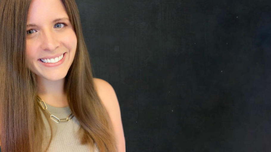 Läromedelsförfattaren Melissa Nilsson som har skrivit Activity Book i serien Team English