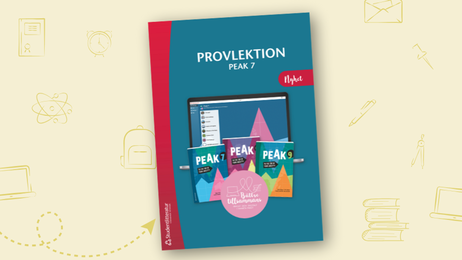 Provlektion i engelska - ladda ner kostnadsfritt och prova Peak