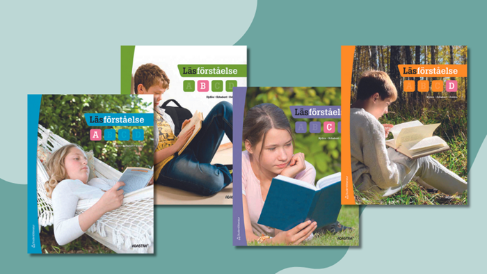 Läsförståelse A-D hjälper elever att bli aktiva läsare som kopplar textinnehåll till egna erfarenheter och anpassar läsningen.