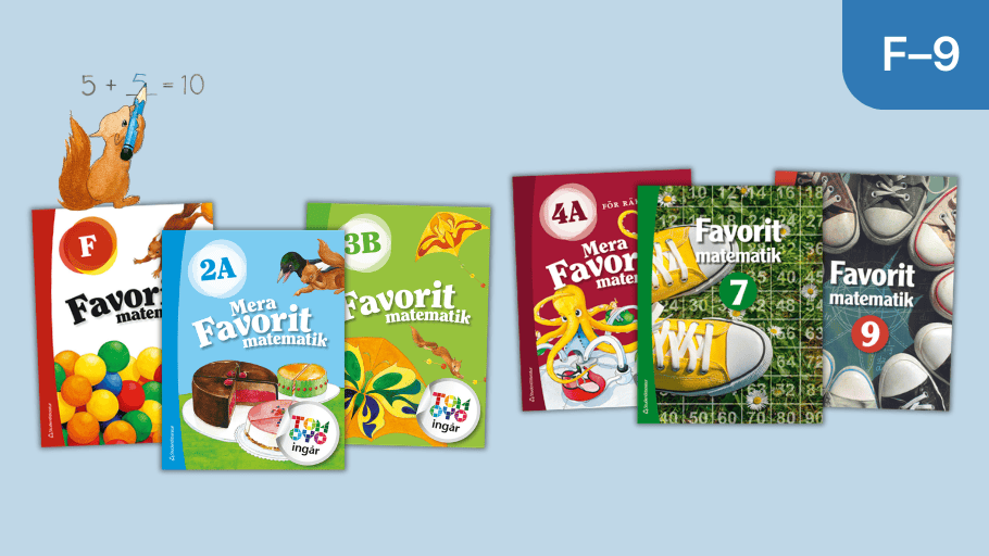Favorit matematik matteläromedel för F–9
