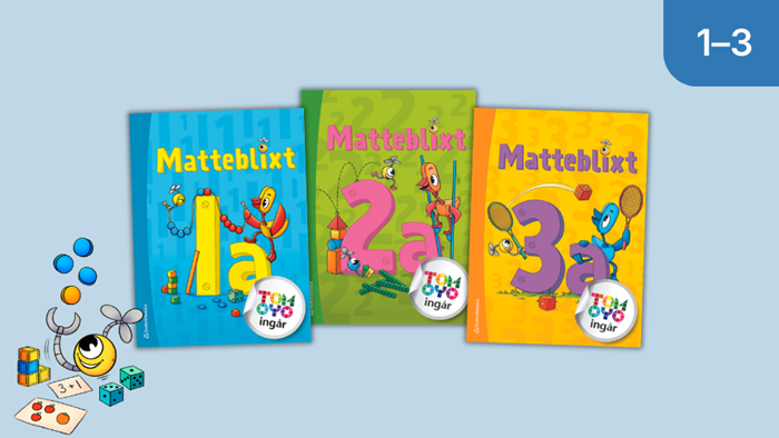 Matteblixt matteläromedel för åk 1–3