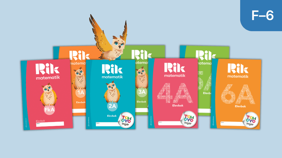 Rik matematik matteläromedel för F–6