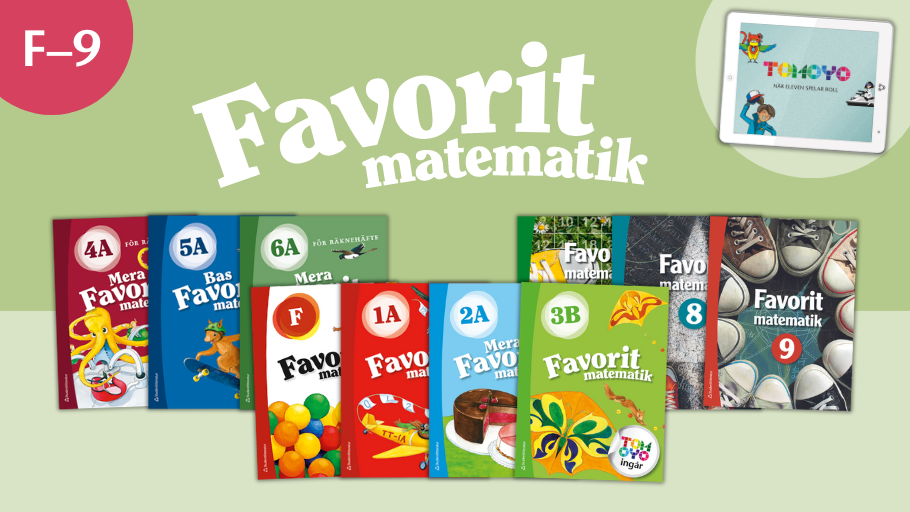 Favorit matematik läromedel för F–9