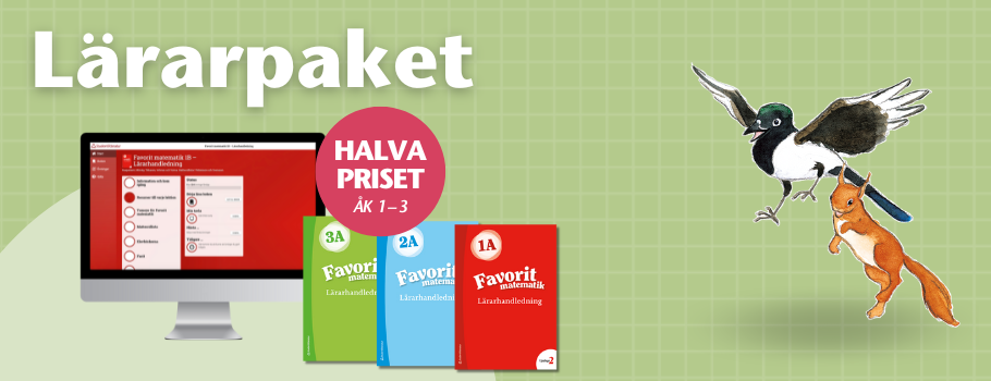 Favorit matematik lärarpaket halva priset