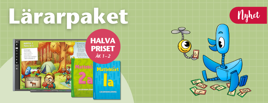 Matteblixt lärarpaket halva priset