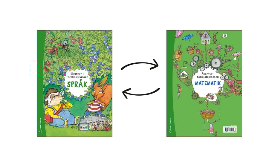 Vändbar elevbok