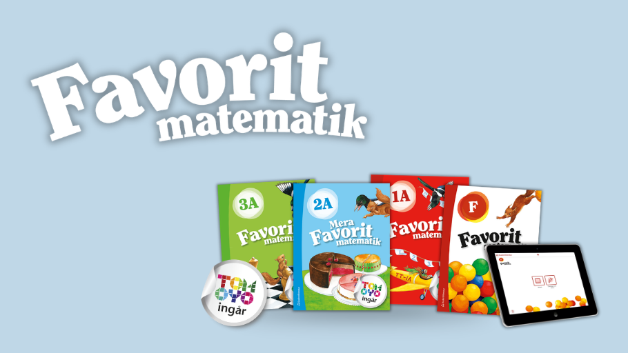 Favorit matematik F–3 matteläromedel