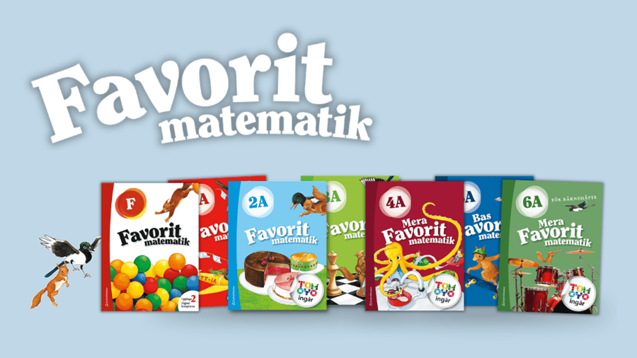 Favorit matematik F–6 matteläromedel