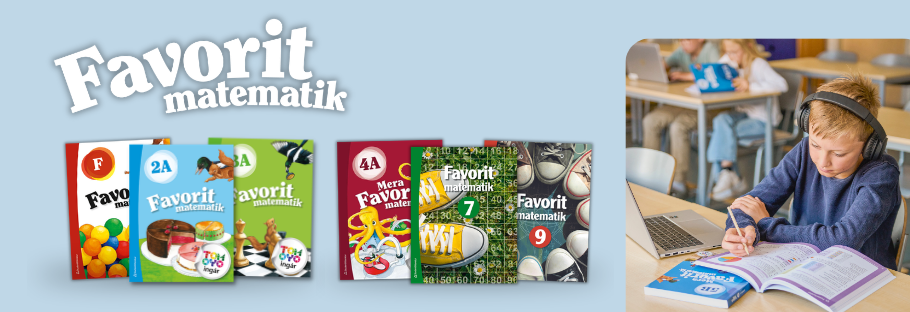 Favorit matematik – läromedel för F–9