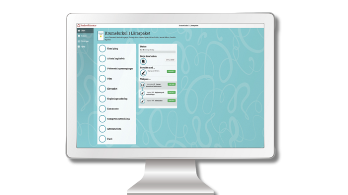 Här kan du prova digitalt demo av lärarhandledningen i Krumelurkul 1.