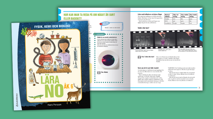 Lära NO åk 6 grundbok uppslag