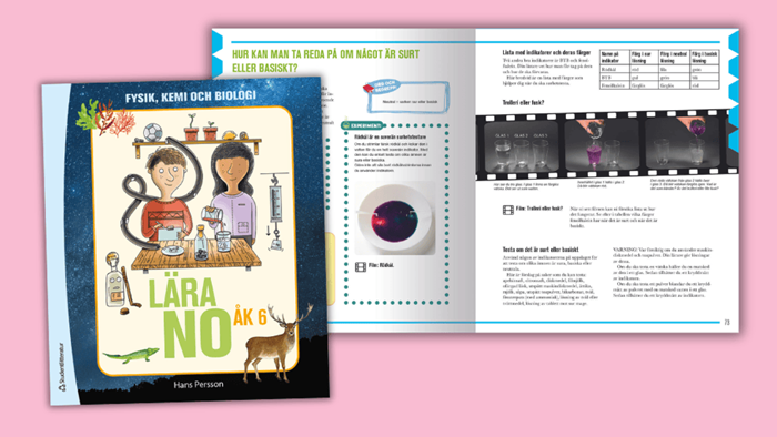 Lära NO åk 6 grundbok uppslag