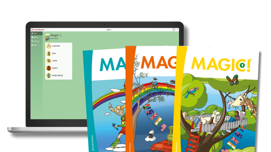Magic! 1–3 – färgglada läromedel och digitalt material i engelska för lågstadiet.