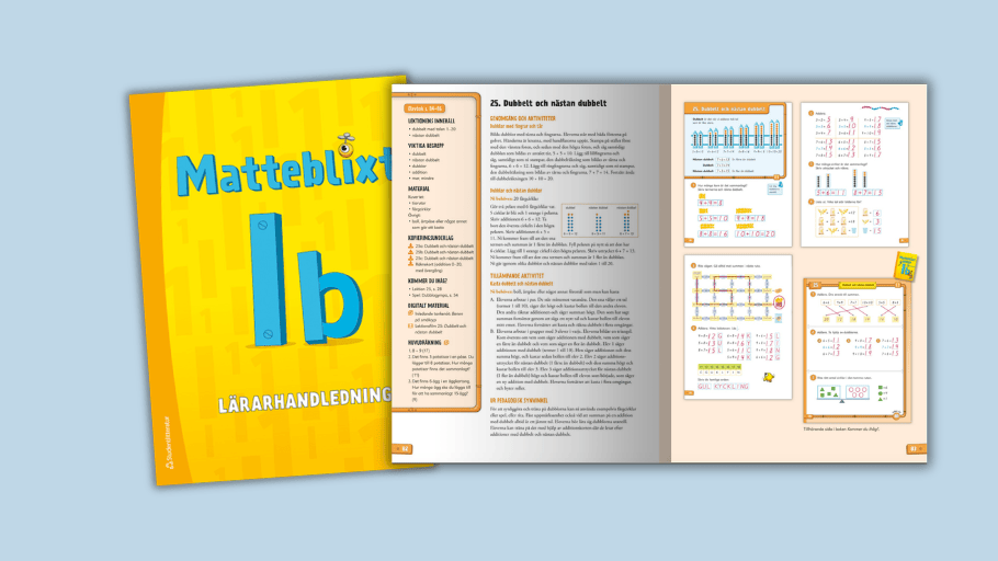 Matteblixt 1b lärarpaket smakprov