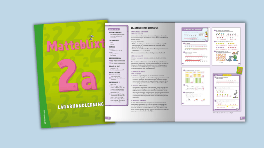 Matteblixt 2a lärarpaket smakprov