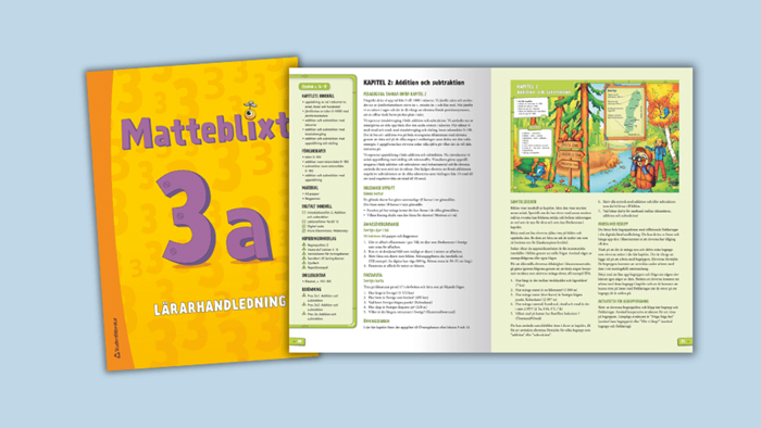 Matteblixt 3a lärarpaket smakprov