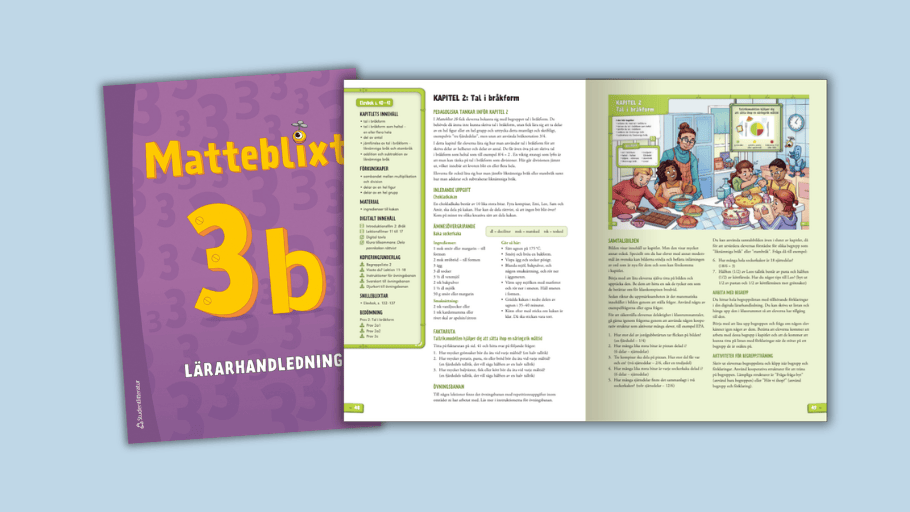 Matteblixt 3b lärarpaket smakprov