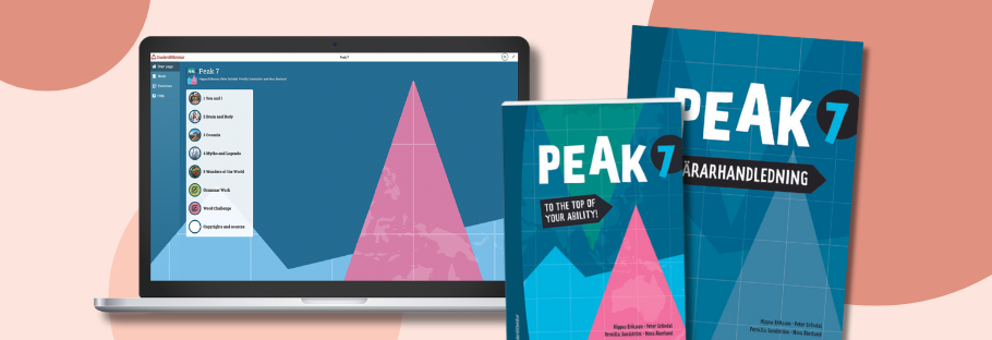 Peak 7 - nytt läromedel i engelska för årskurs 7