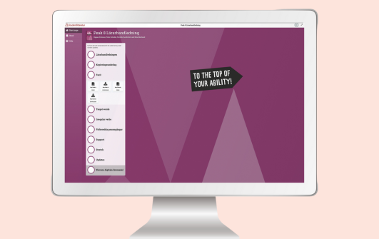 Peak 8 digitala resurser  - här finns örberedda genomgångar, kopieringsunderlag och de förenklade Support-texterna för utskrift.