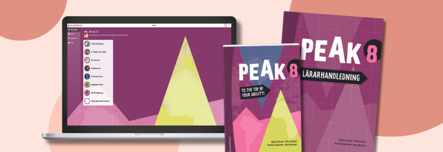 Peak 8 - läromedel i engelska för årskurs 8