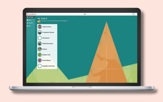 Peak 9 digitalt läromedel som kompletterar elevboken