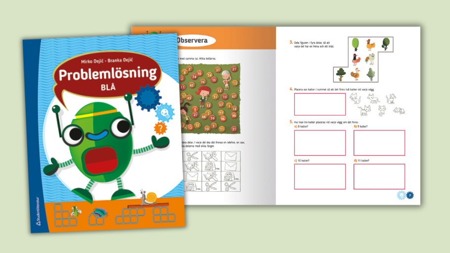 Provläs Problemlösning Blå läromedel matematik