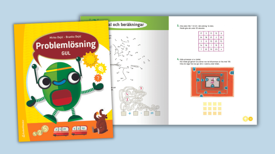 Provläs Problemlösning Gul läromedel matematik
