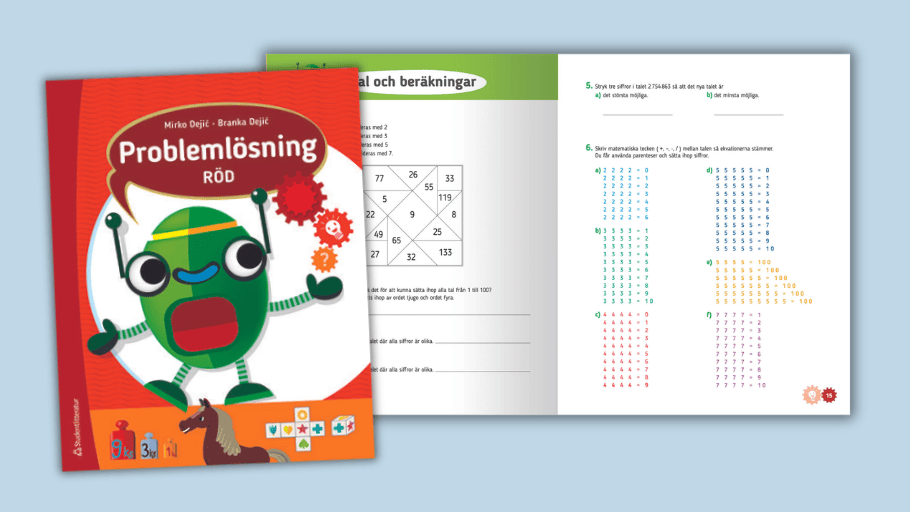 Provläs Problemlösning Röd läromedel matematik