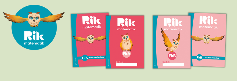 Rik matematik förskoleklass serie