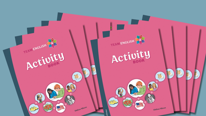 Activity Book i 10-pack uppmuntrar eleverna att samarbeta och vara aktiva genom sju teman från "Sam’s Secret.