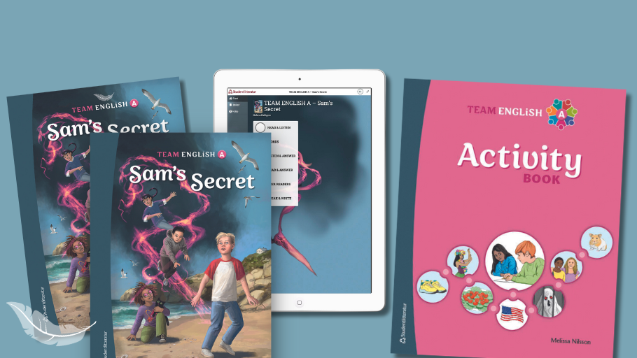 Team English elevpaket med läseböcker på två nivåer och en Activity Book