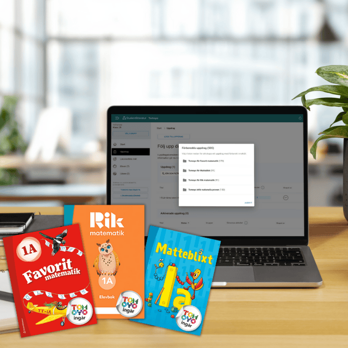 Förberedda uppdrag till respektive serie