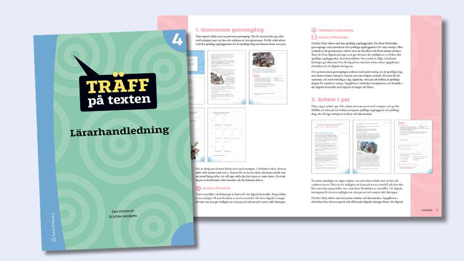 Träff på texten 4 - provläs lärarhandledningen