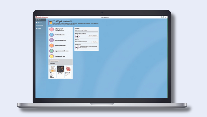 Träff på texten 5 digitalt läromedel