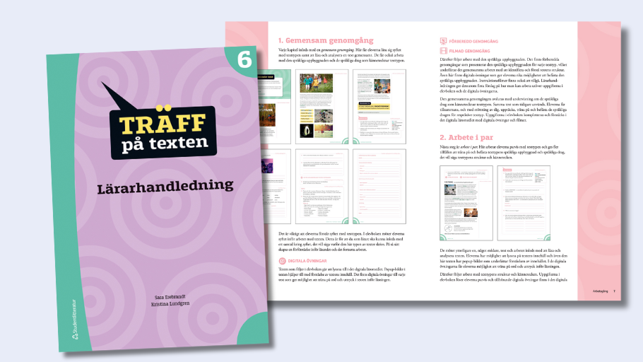 Träff på texten 6 - provläs lärarhandledningen