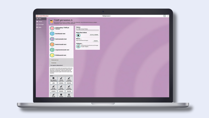 Träff på texten 6 digitalt läromedel