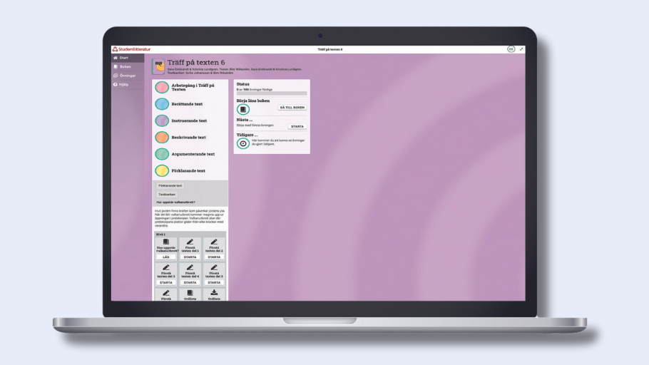 Träff på texten 6 digitalt läromedel