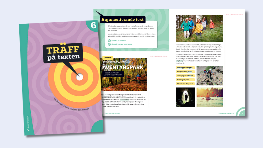 Träff på texten 6 – provläs elevboken