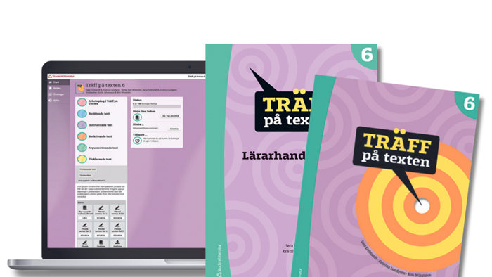 Träff på texten 6 – tryckt och digitalt läromedel