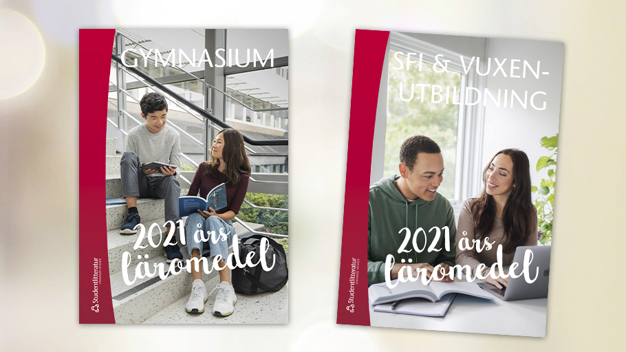 Kataloger för gymnasium och vuxenutbildning 2021