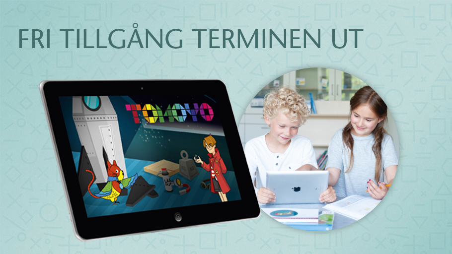 Elever arbetar med Tomoyo